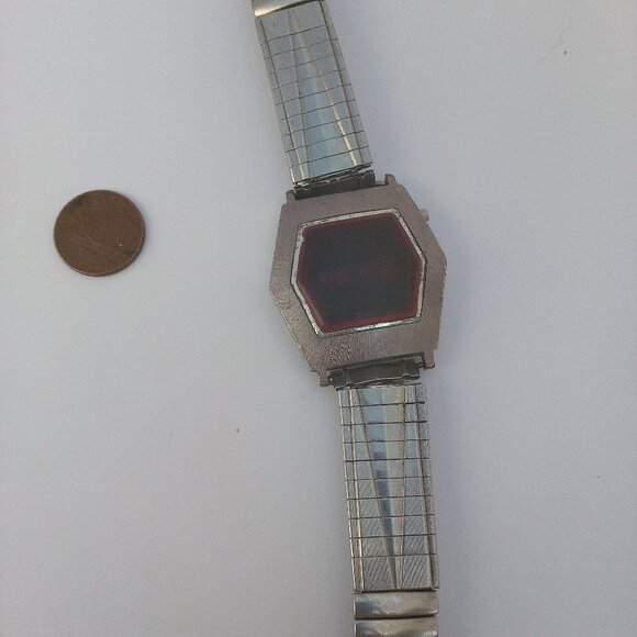 Vintage Texas Instruments Model 404 Watch - RARE!!!! - Picture 1 of 5